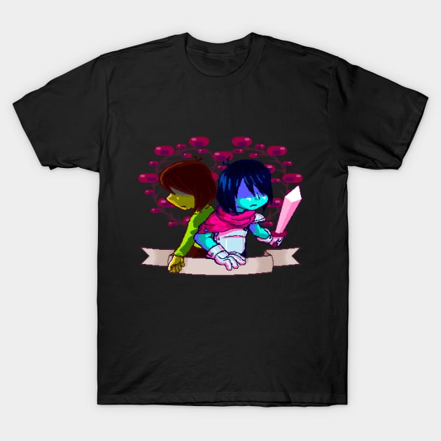 Kris - Deltarune T-Shirt by maverickmichi